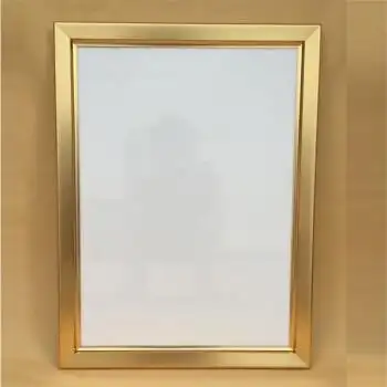 前开启式铝合金 海报框 电梯广告框 相框画框 制度框 挂墙zh 金色 60*