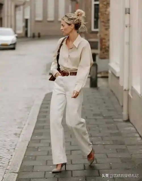 白色裤子配什么鞋子白色裤子配什么鞋图片