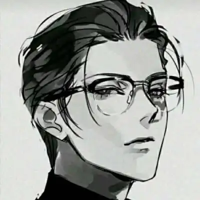 素描动漫头像男生qq