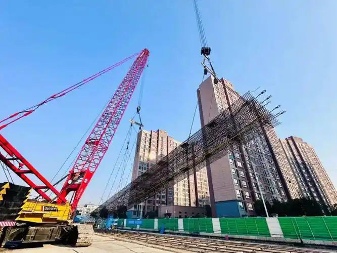 嘉闵线嘉戬公路站建设有新进展!