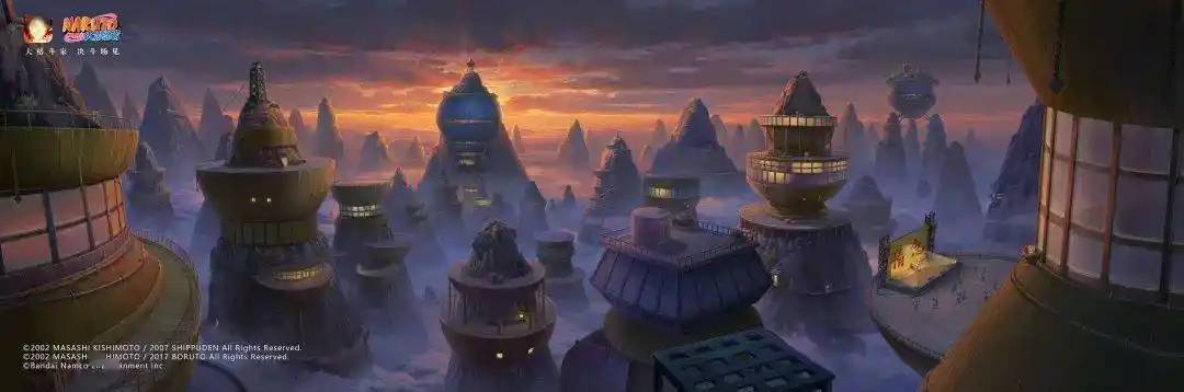 云隐村云雾弥漫,是五个最强大的忍村之一,村中忍者擅长剑术与雷遁