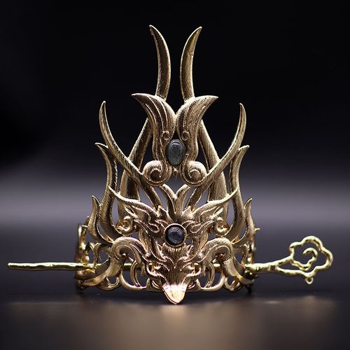 古装男头冠成年男子发饰束发簪子古风古典发饰影视演出剧组男配饰