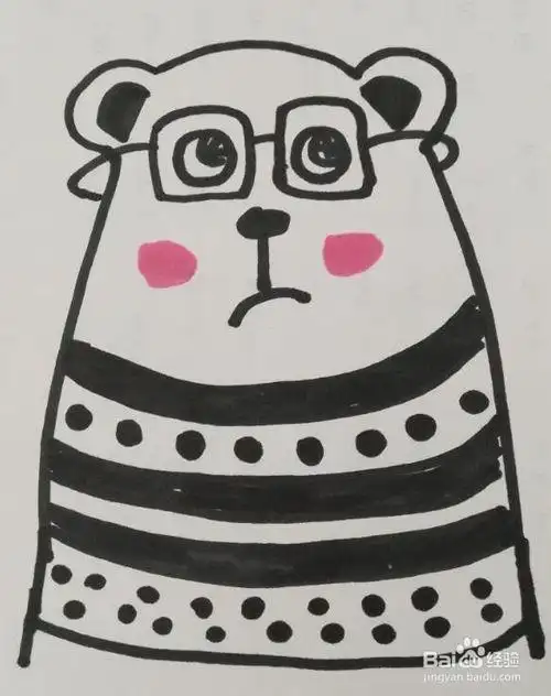 小熊的画法 熊的简笔画