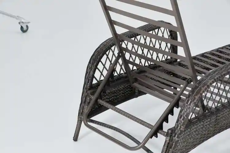 abc篷户外露台家具躺椅躺椅藤条太阳躺椅藤条日光躺椅藤条kd风格