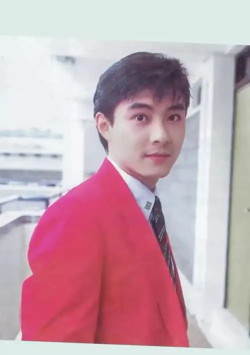 看到张卫健年轻时的照片,我才知道头发的重要性,帅的不要不要的