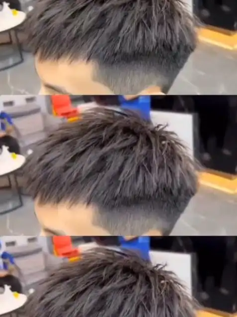 锡纸烫摩根烫短发男生一定要尝试的一款