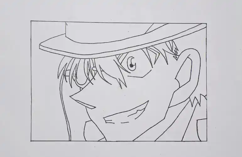 名侦探柯南手绘  #怪盗基德手绘