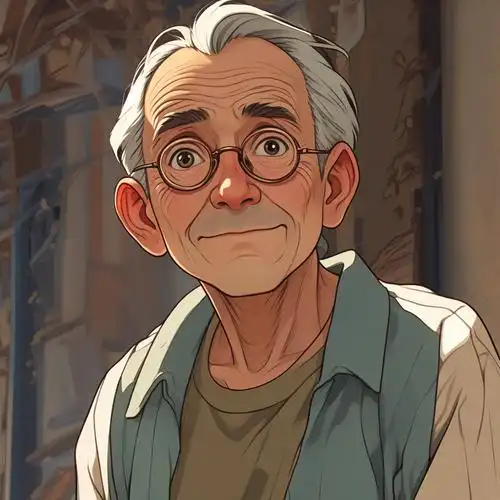 卡通爷爷头像👴