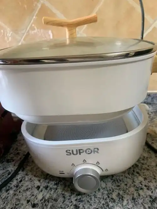 苏泊尔电火锅迷你家用宿舍学生电蒸锅多功能电煮锅蒸煮炒煎小电锅