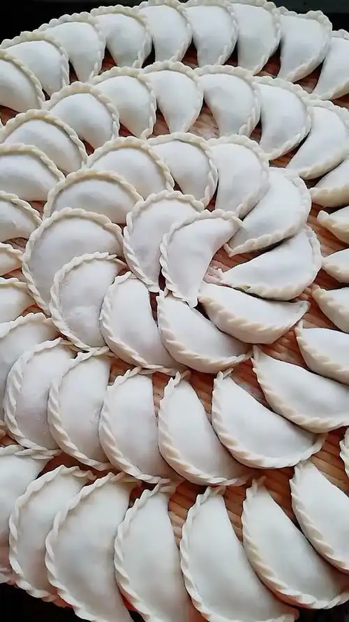 爱美食爱生活#花边饺子