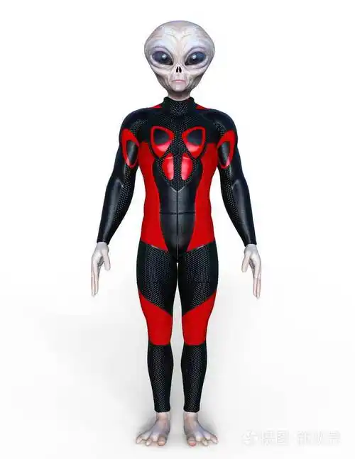 外星人3dcg渲染外星人