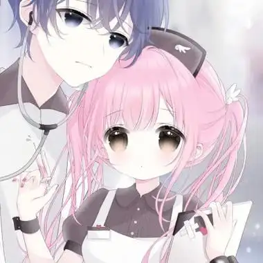 少女心情侣头像二次元动漫甜蜜