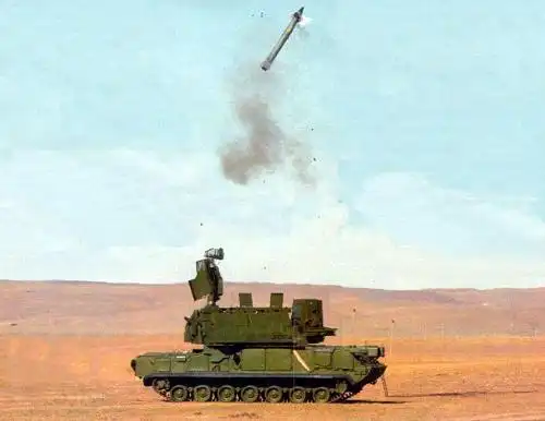 "道尔"防空导弹系统是一型非常先进的野战低空近程防空导弹.