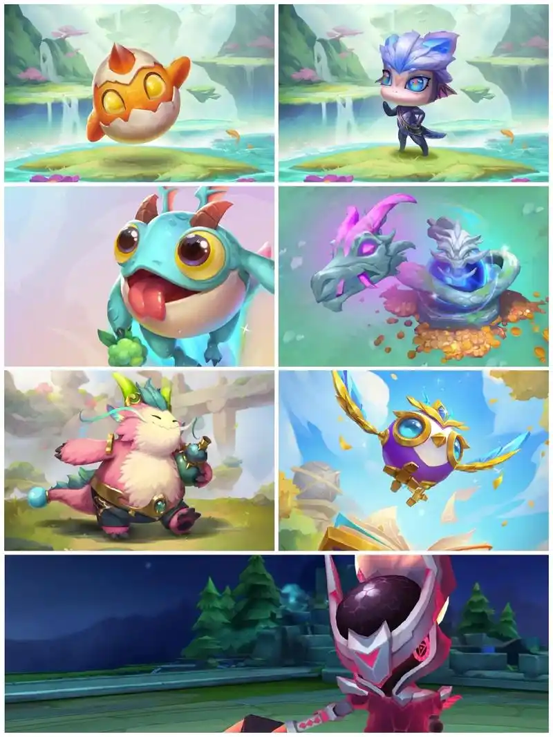 云顶之弈1211版本小小英雄和皮肤