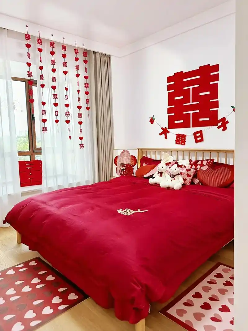 和男朋友一起布置的婚房,温馨又浪漫93.