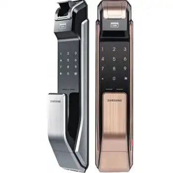 三星(samsung)指纹锁家用防盗门锁三星p718全自动家用智能锁指纹锁