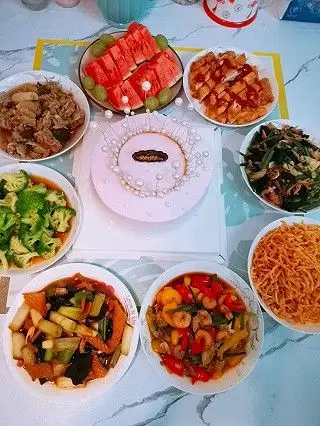 帅帅妈168的晚餐,婆婆生日快乐么么哒