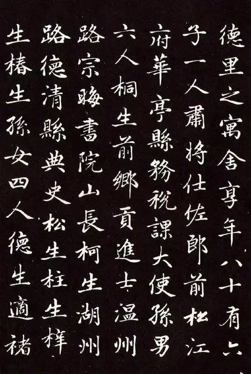 赵孟頫《卫淑媛墓志》二版小楷欣赏