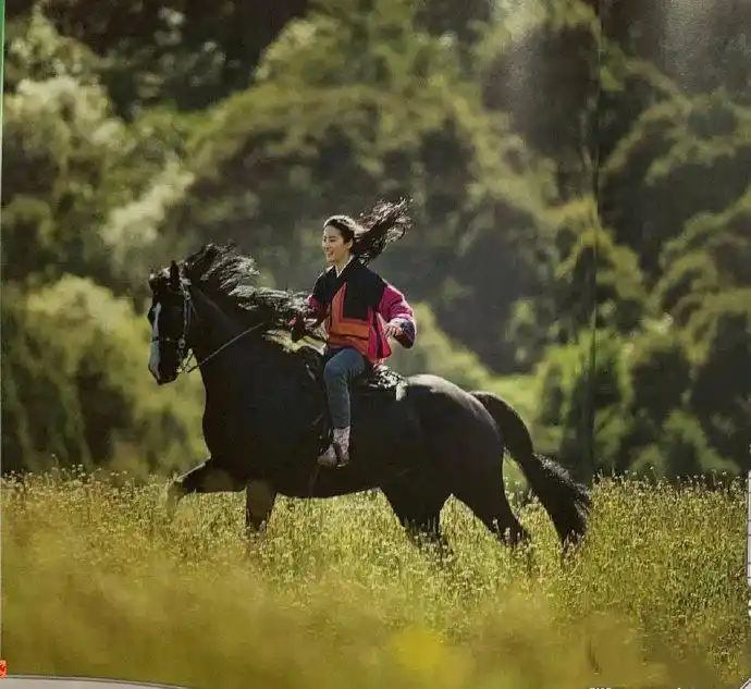 《花木兰》电影新剧照曝光 刘亦菲骑马驰骋