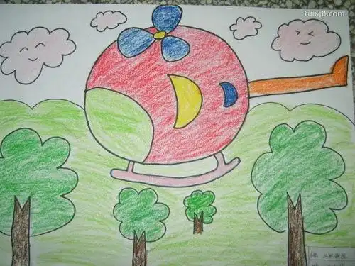 八岁儿童画画 7~8岁儿童画画