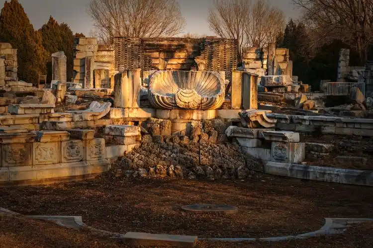 圆明园大水法余晖