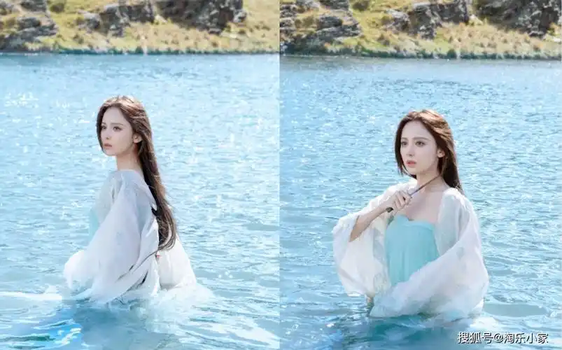 原创真三国无双最美貂蝉古力娜扎剧照出水芙蓉回眸凝望太美了