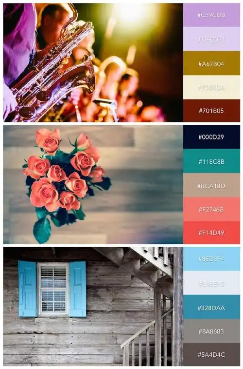 设计秀# 设计色彩搭配,鲜艳丰富却不过分,值得学习和参考的色搭方案