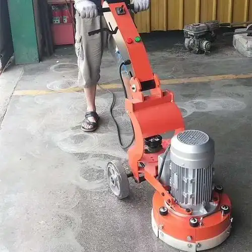 小型固化地坪修边机水泥地面打磨机贴边打磨研磨机