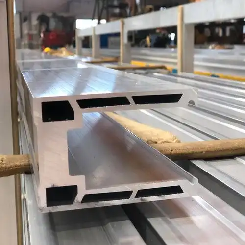 用于玻璃栏杆的阳极氧化阳台u通道铝型材,用于玻璃扶手栏杆的柱基型材