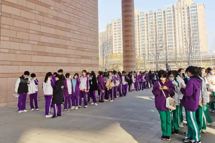 观艺术之美探古今文明清华附中将台路校区初三高一年级美术班前往清华