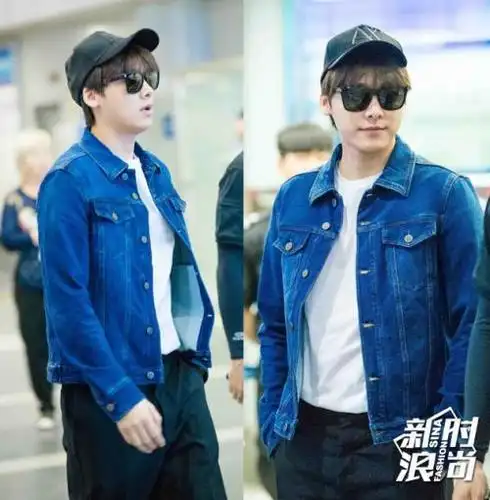 百搭又好看李易峰杨洋丁一黄圣池男星牛仔外套帅气穿搭看这里