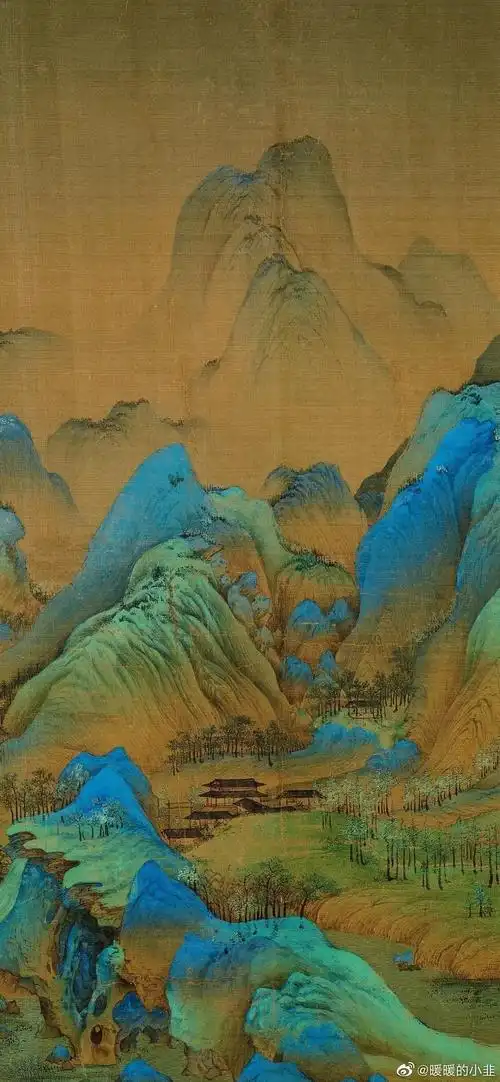 有姐妹有千里江山图系列的壁纸吗?