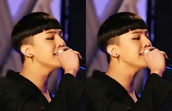 "锅盖头"的权志龙太奶萌了吧!网友:难道是十八岁的gd吗?