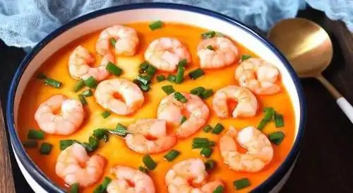 星期六:虾仁蒸蛋