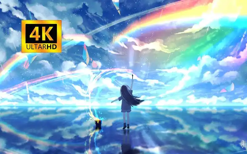 【动态壁纸/4k/纯风景】云海绘虹