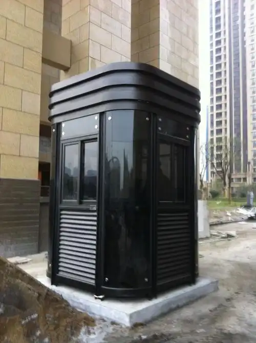 丽 水成品移动松阳保安活动岗亭制作