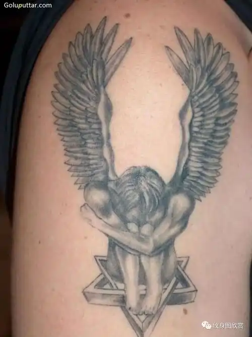 天使纹身图案118张