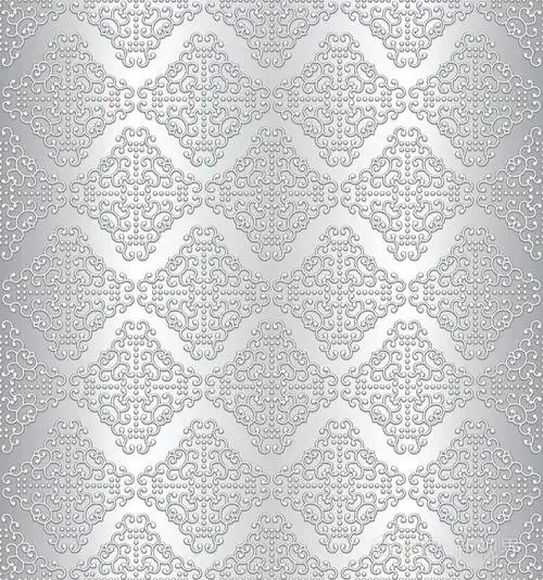 银色无缝金属背景