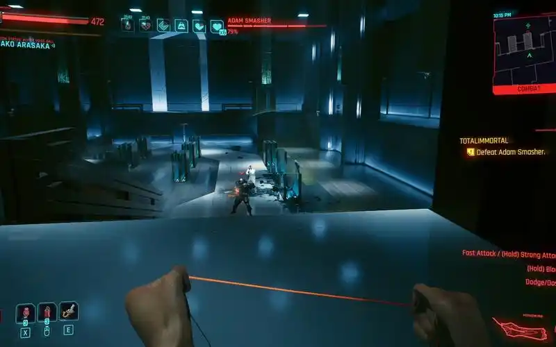 【赛博朋克2077】还原边缘行者中亚当重锤的机枪