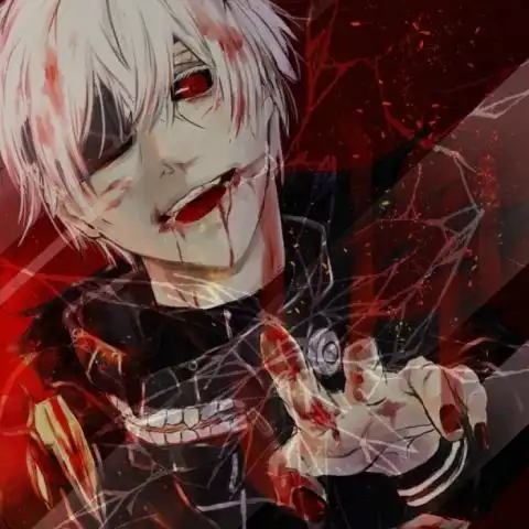 黑暗系血腥头像男生恐怖动漫图片