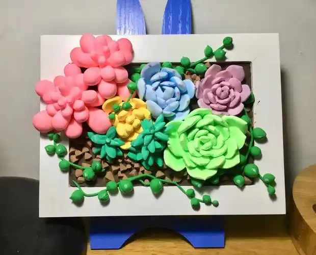 粘土作品