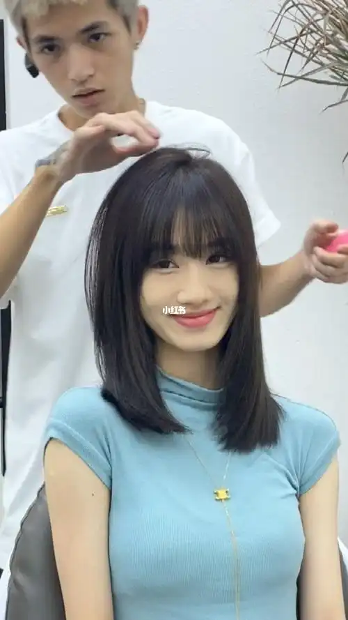 长脸 #方脸 #圆脸都适合的刘海#法式刘海