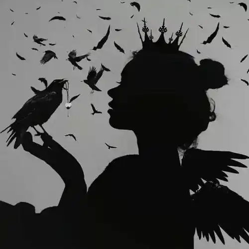 精选微信头像暗色系列黑色系列微信头像恶魔与天使只在一念之间