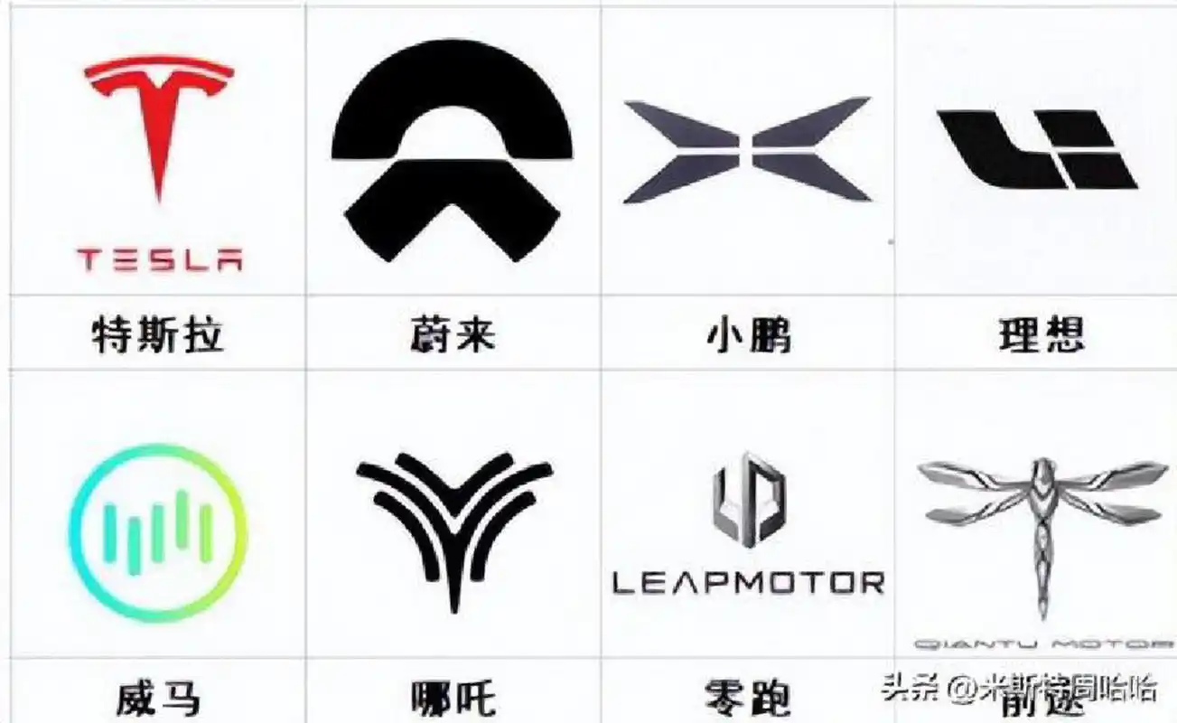 新能源车标你认识几个?