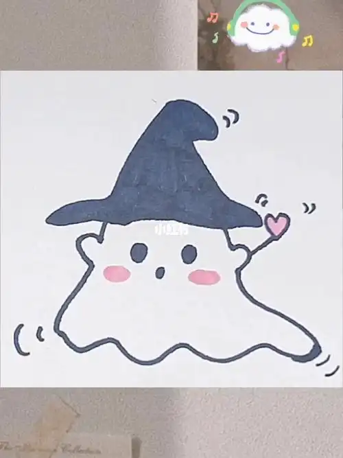 可爱小鬼简笔画