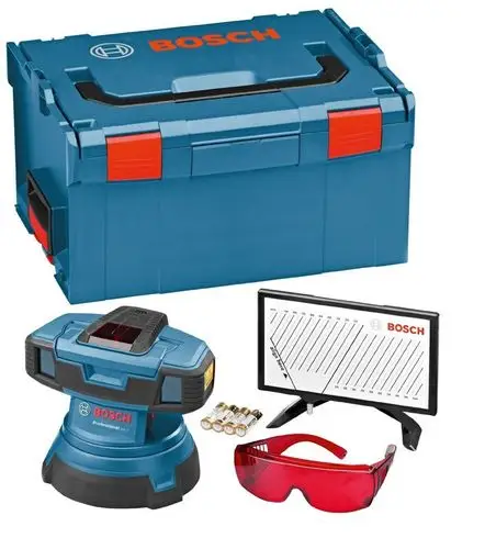 德国进口博世gsl 2 激光地平仪 水平仪 专业版遥控旋转地平仪