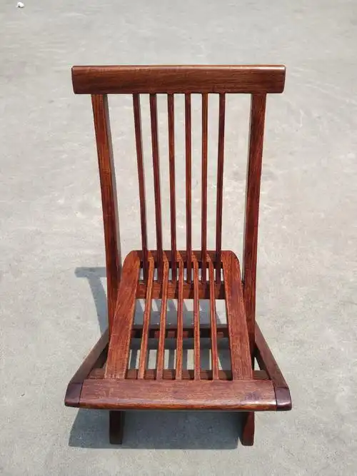 红木家具批发 非洲花梨木户外休闲椅子 仿古创意实木折叠椅 j14