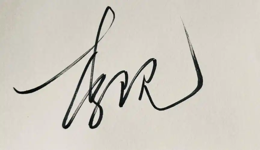 签名设计个性签名真人手写商务艺术签名设计定制做