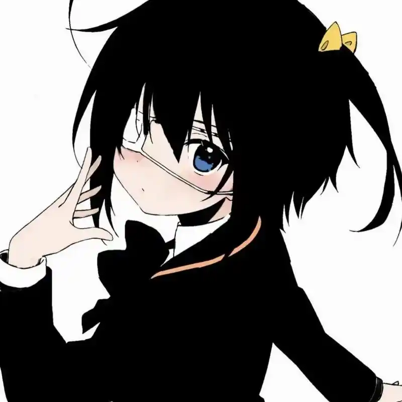 少女的脸红,真的会胜过一段告白吗?#动漫女头 #黑白头像  - 抖音