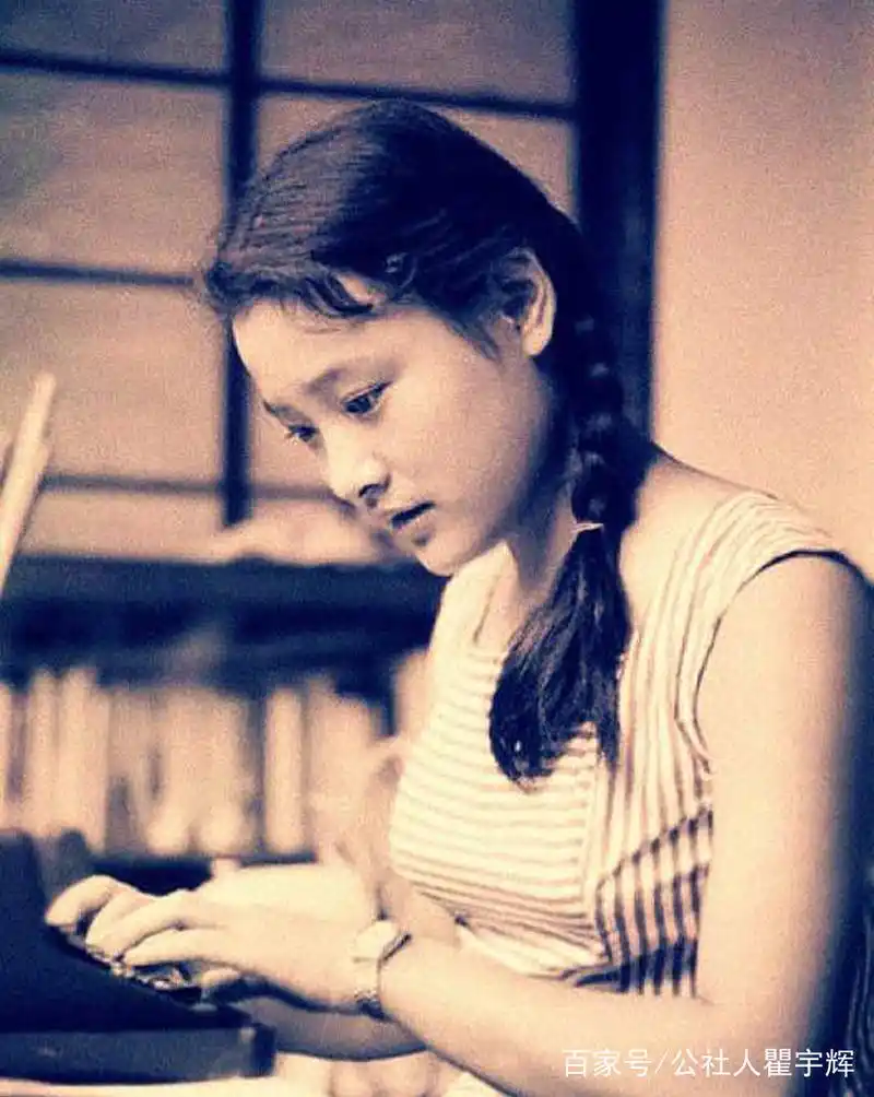 12张老照片,少女时期的陈冲,清纯可人风采无限